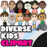 Diverse Kids Clipart - Children Clip Art - Mrs. Harrison's Class