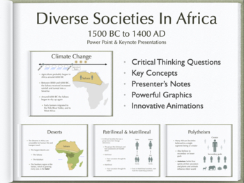 Preview of Diverse Societies In Early Africa History Presentations