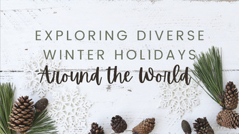Preview of Sequence and Order Text Structure Article and Activity: Diverse Winter Holidays 