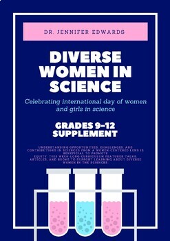 Preview of Diverse Women in Science - Grades 9 - 12 Supplement