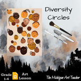 Diversity Art Project - Elementary Painting Lesson - Multi
