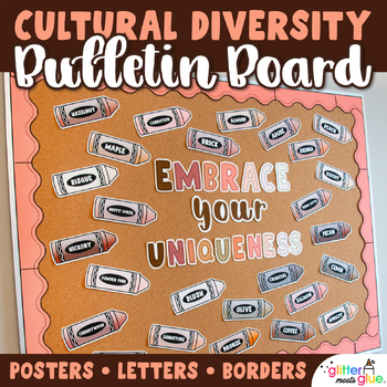 Skin Tone Crayons - Welcome Posters (set of 10)