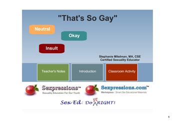 Preview of Diversity Education SMART Board™ Package: Gender, Sexuality, and LGBT Issues