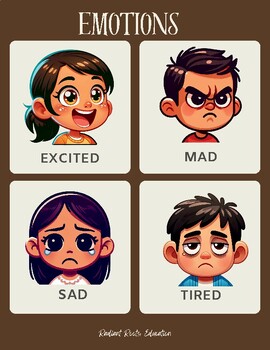 Preview of Diversity Emotion Cards
