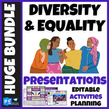 Preview of Diversity + Equality Bundle (Liberty | Freedom | Human Rights | Stereotypes ..)