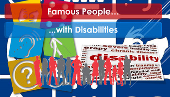 Preview of Diversity: Famous people with disabilities