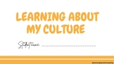 Diversity Learning Packet - Learn About My Culture