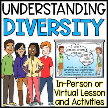 Preview of Diversity Lesson and Activities for In Person or Virtual Learning
