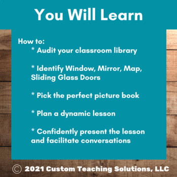 Diversity Through Picture Books Mini Course by Custom Teaching Solutions