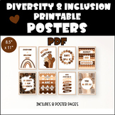 Diversity and Inclusion Posters | Classroom Decor