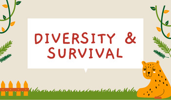 Preview of Diversity and Survival Bundle - BC Curriculum