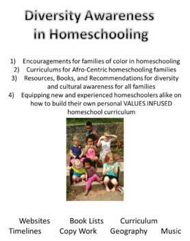 Preview of Diversity in Homeschooling Resources