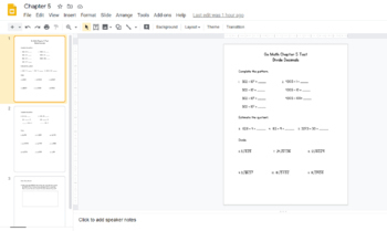 Divide Decimals - Go Math 5th Grade Chapter 5 by Joanna ...