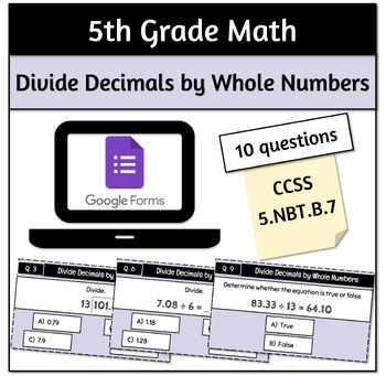 lesson 7 problem solving practice divide decimals by whole numbers