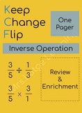 Divide Fractions One Pager (KCF)