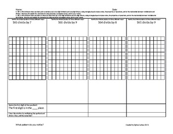 Preview of Divide Three-digit Dividend by One-digit Divisor, 103 divide by 7