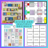 Divide and multiply decimals (games and activities)