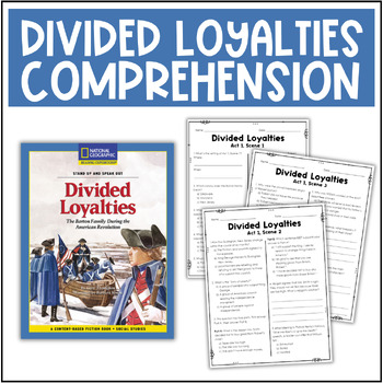 Preview of Divided Loyalties Comprehension Questions