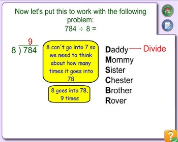 Preview of Dividing 3 digit by 1 digit numbers