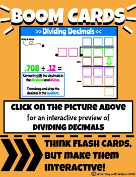Preview of Dividing Decimals