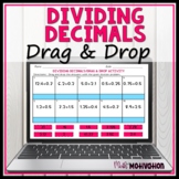 Dividing Decimals Digital Drag and Drop