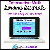 Dividing Decimals: Interactive Math for the Google Classroom