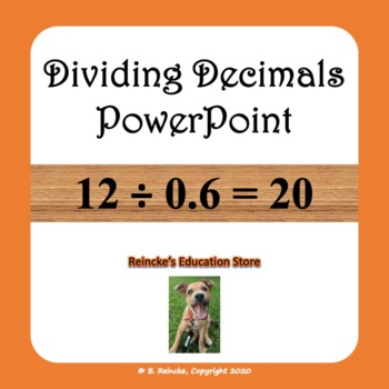Preview of Dividing Decimals PowerPoint