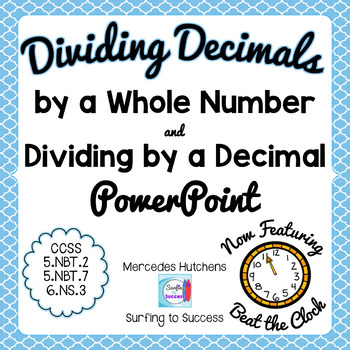 Preview of Dividing Decimals Powerpoint