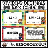 Dividing Decimals Task Cards