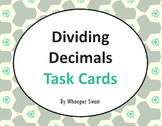 Dividing Decimals Task Cards