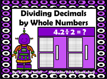 Preview of Dividing Decimals by Whole Numbers