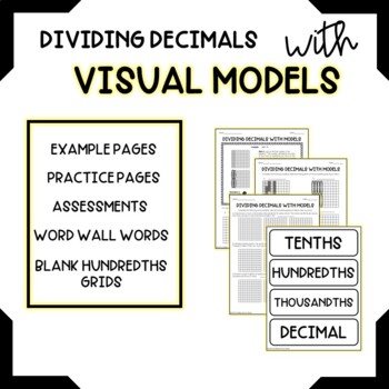 Preview of Dividing Decimals with Models