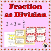 Dividing Fractions 5th Grade - Concept of Fraction as Divi