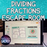 Dividing Fractions Digital Activity (Escape Room)