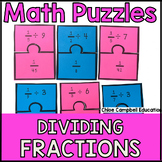 Dividing Fractions Game - Matching Math Center - Fractions