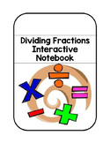 Dividing Fractions Interactive Notebook Pages