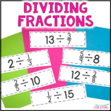 Dividing Fractions Leveled Problems - Differentiated Math 