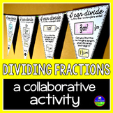 Dividing Fractions Math Pennant Activity