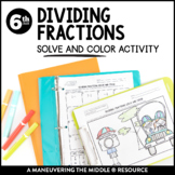Dividing Fractions Activity | Fraction Operations Activity
