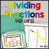 Fraction Task Cards Dividing Fractions