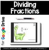 Dividing Fractions Task Cards in Google Forms - Digital