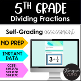 Dividing Fractions for Google Forms™