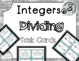 Dividing Integers Task Cards