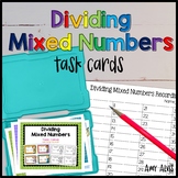 Fraction Task Cards Dividing Mixed Numbers