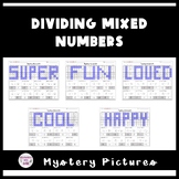Dividing Mixed Numbers - Mystery Picture Activity