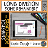 Dividing Mixed Numbers Snapshot Boom Cards™ Digital Task Cards