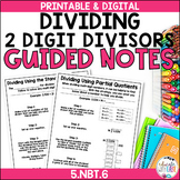 Dividing Multi Digit Numbers by 2 Digit Divisors Guided Ma