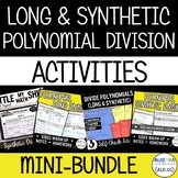Dividing Polynomials Activities | Review Worksheets - Synt