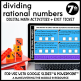 Dividing Rational Numbers Digital Math Activity | Google S