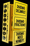 Dividing Rational Numbers - Editable7th Grade Math Foldable